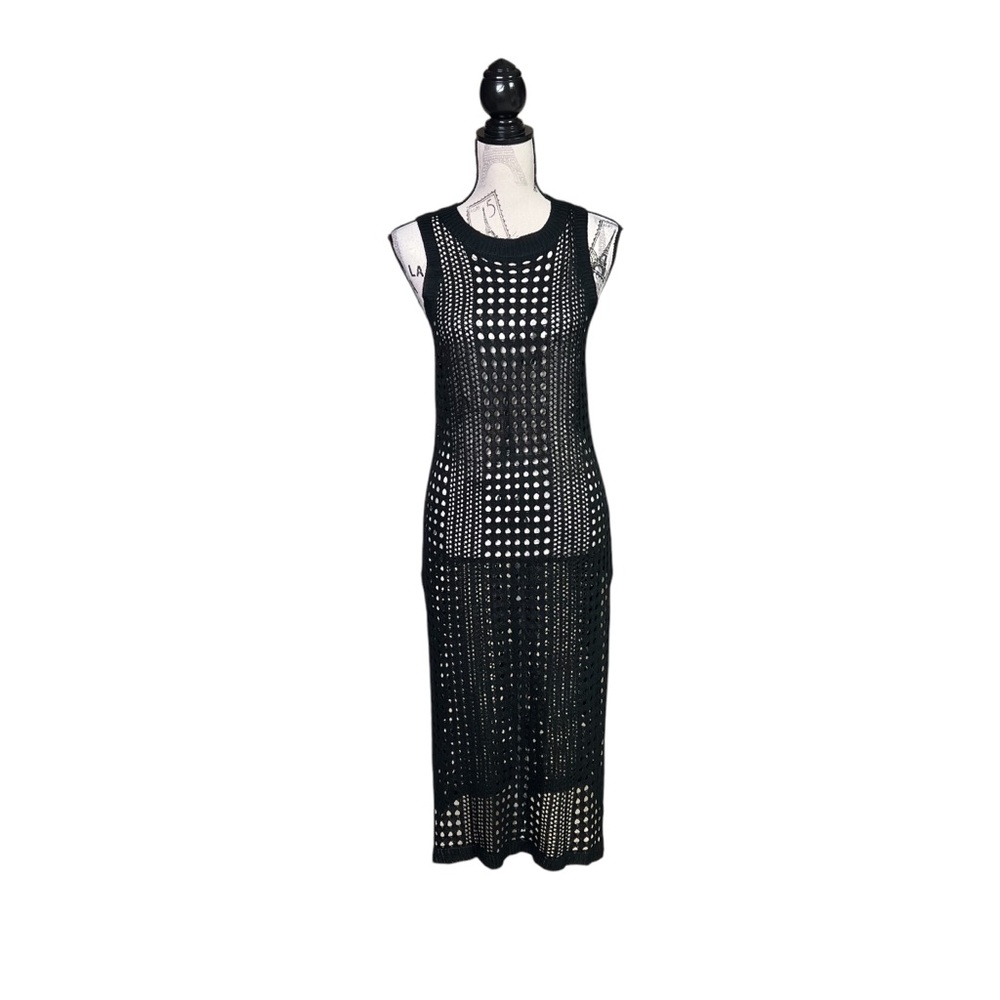 Black‎ S Crochet Beach Dress